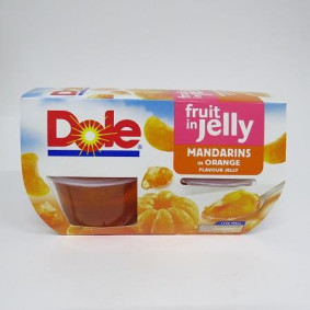 DOLE MANDARINE. IN ORANGE JELLY 492gr DOLE MANDARINE. IN ORANGE JELLY 492gr