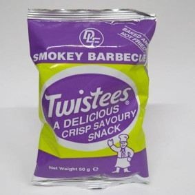 DLF SMOKEY BBQ TWISTEES SNACKS 35gr