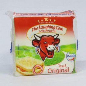 THE LAUGHING COW CHEESE SLICES TOAST ORIGINAL 10PACK  200gr