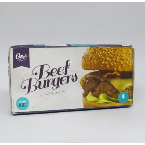 OLLY`S PURE FROZEN BEEF BURGER x 4 680gr