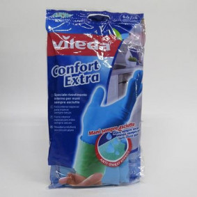 VILEDA COMFORT EXTRA GLOVES SMALL SIZE