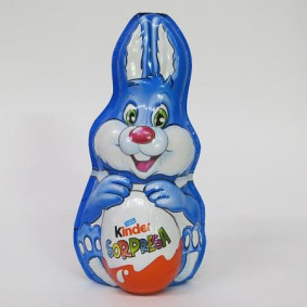 KINDER SORPRESA CHOCOLATE BUNNY RABBIT 75G