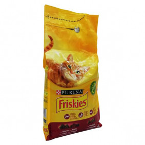 PURINA FRISKIES DRY CAT FOOD BEEF & TURKEY 2kg