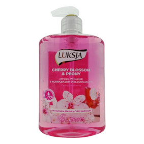 LUKSJA HAND LIQUID SOAP CHERRY BLOSSOM & PEONY 500ml