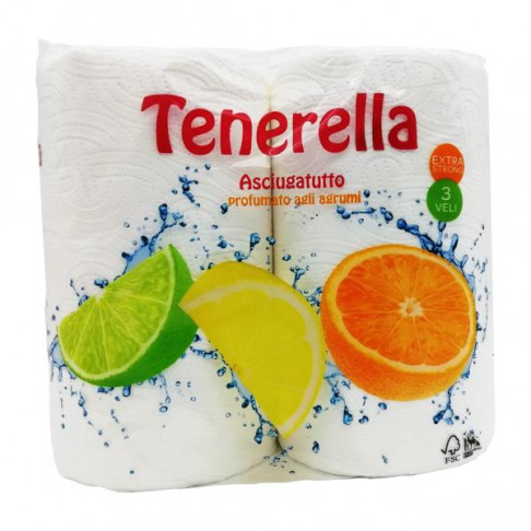 TENERELLA KITCHEN ROLL EXTRA STRONG 3PLY XXL 2PACK