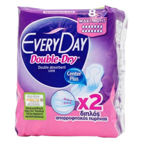 EVERYDAY DOUBLE DRY MAXI NIGHT X 8