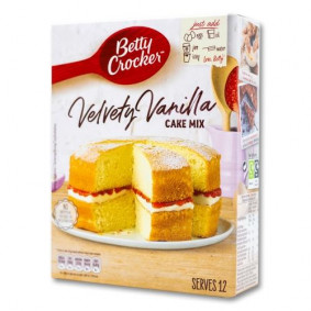 BETTY CROCKER VELVETY VANILLA CAKE MIX 425gr