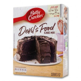 BETTY CROCKER DEVILS FOOD CAKE MIX 425grms