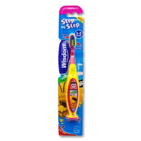 WISDOM STEP BY STEP TOOTH BRUSH 3-5 YEARS