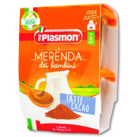 PLASMON MERENDA LATTE & CACAO 2 X 120gr