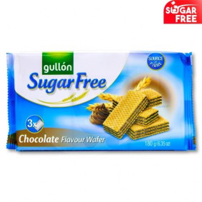 GULLON SUGAR FREE WAFER CHOCOLATE FLAVOUR 3x70g