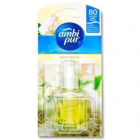 AMBI PUR ELECTRIC REFILL WHITE FLOWERS  20ML