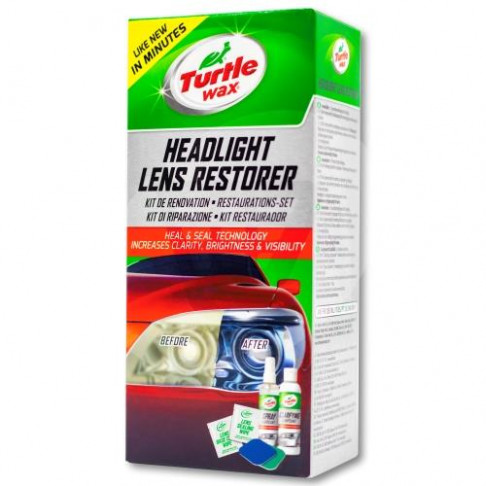TURTLE WAX HEADLIGHT LENS RESTORER KIT