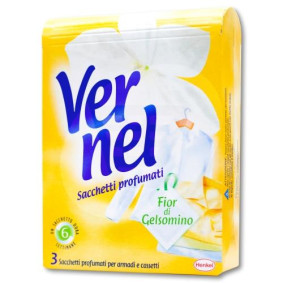 VERNEL  WARDROBE FRESHENER FIOR DI GELSOMINO x3