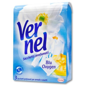 VERNEL WARDROBE FRESHENER BLU OXYGEN x3