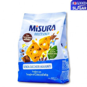 MISURA BISCUITS SUGAR FREE WITH CHOCOLATE PIECES  290g