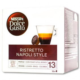 NESCAFE DOLCE GUSTO RISTRETTO NAPOLI STYLE x 16CAPS