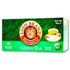LION GREEN TEA x40 TEA BAGS