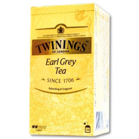 TWININGS EARL GREY TEA 50gr x25