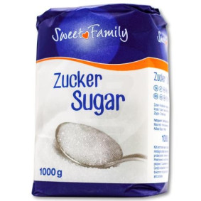 SWEET FAMILY CRYSTAL SUGAR 1kg