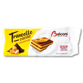 BALCONI TRANCETTO CHOCOLATE SPONGE X 10 280gr