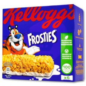 KELLOGG`S CEREAL BARS FROSTIES 6PACK 150gr