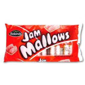 BOLANDS JAM MALLOWS BISCUITS 250gr