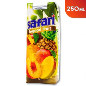 SAFARI TROPICAL FRUIT JUICE 250ml