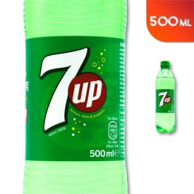 7UP SOFT DRINK BOTTLE 0.5cl