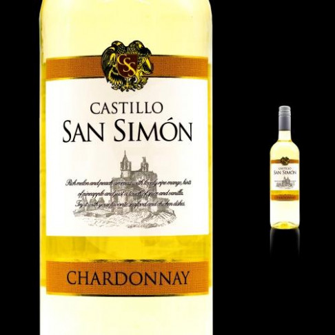 CASTILLO SAN SIMON CHARDONNAY  WHITE WINE 750ml