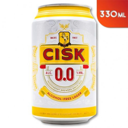 CISK ALCOHOL FREE LAGER  330ml