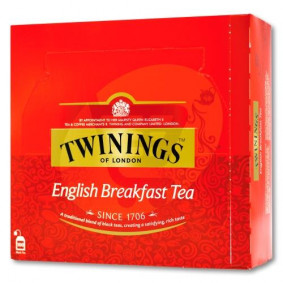 TWININGS ENGLISH BREAKFAST TEA BY 100x2g SACHETS