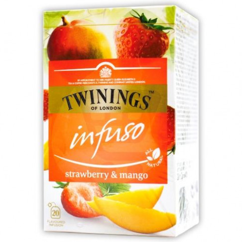 TWININGS INFUSO STRAWBERRY & MANGO 40g