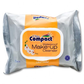 ULTRA COMPACT MAKE UP CLEANSING WIPES 25PACK