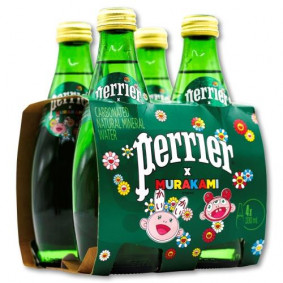 PERRIER SPARKLING MINERAL WATER 4PACK 33cl