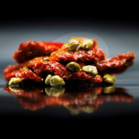 SUNDRIED TOMATOES WITH CAPERS