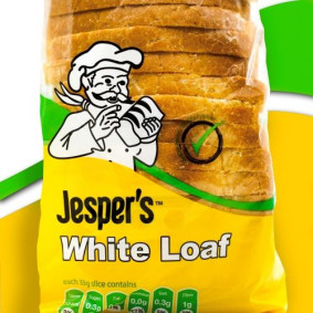 JESPER`S  SLICED WHITE BREAD LOAF