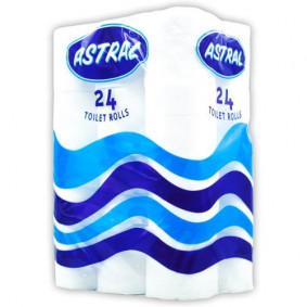 ASTRAL 2PLY TOILET PAPER ROLL 24PACK