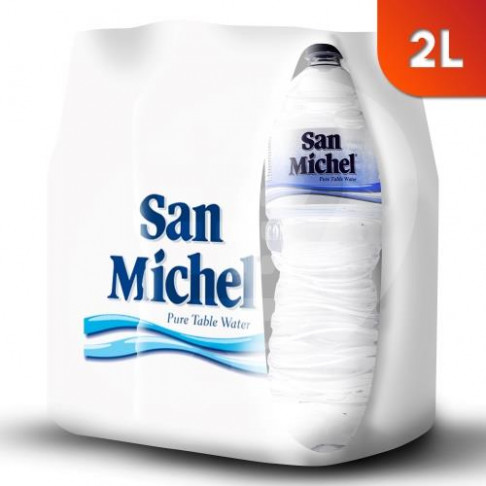 SAN MICHEL TABLE MINERAL WATER 6PACK 2ltr