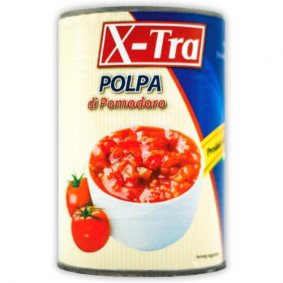 X TRA CHOPPED TOMATOES 400gr