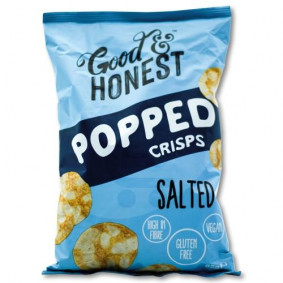 GOOD & HONEST POPPED CRISPS SALTED 85gr