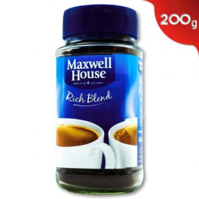 MAXWELL HOUSE RICH BLEND  COFFEE 200gr