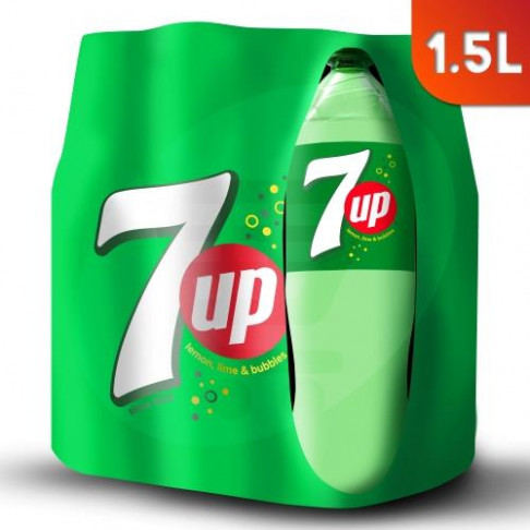 7UP SOFT DRINK 6PACK 1.5ltr