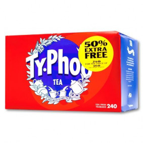 TY-PHOO TEABAGS 50% EXTRA FREE X 240