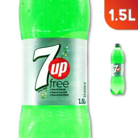 7UP FREE SOFT DRINK BOTTLE 1.5ltr