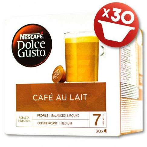 NESCAFE DOLCE GUSTO CAFE LATTE x 30 CAPS