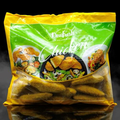 DEW FRESH  CHICKEN GOUJONS 1kg