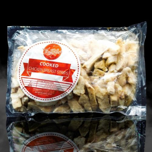 THE MEAT COMPANY FROZEN CHICKEN BREAST STRIPS