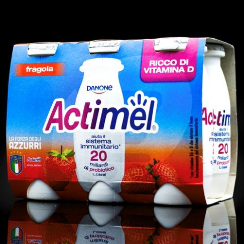DANONE ACTIMEL STRAWBERRY X 6