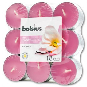 BOLSIUS MAGNOLIA TEALIGHT CANDLES X18
